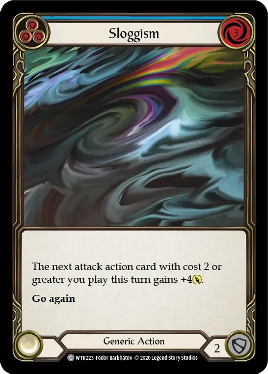 Sloggism (Blue) — Welcome to Rathe - Unlimited — Flesh and Blood