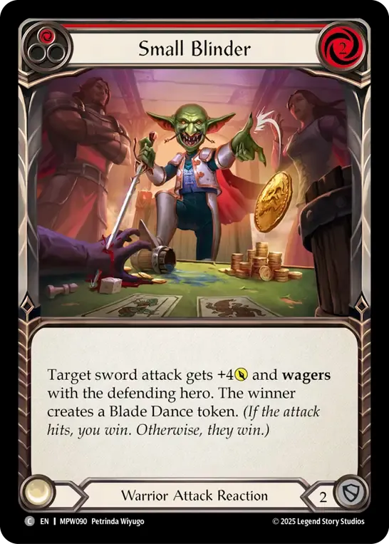 Petite blinde — Mastery Pack Warrior — Flesh and Blood