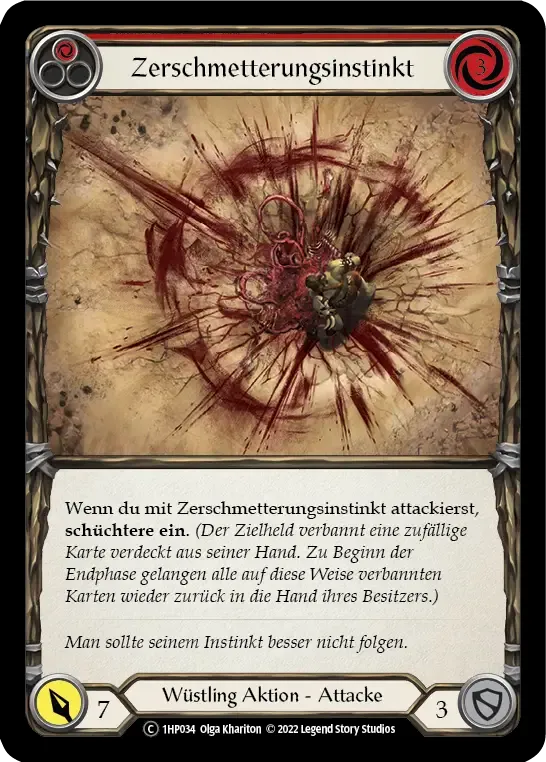 Smash Instinct (Red) — History Pack 1 - Black Label — Flesh and Blood
