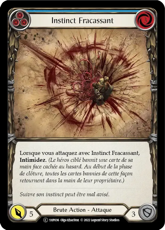 Instinct Fracassant — History Pack 1 - Black Label — Flesh and Blood