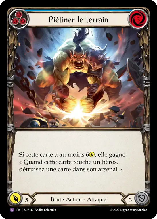 Piétiner le terrain — Super Slam — Flesh and Blood