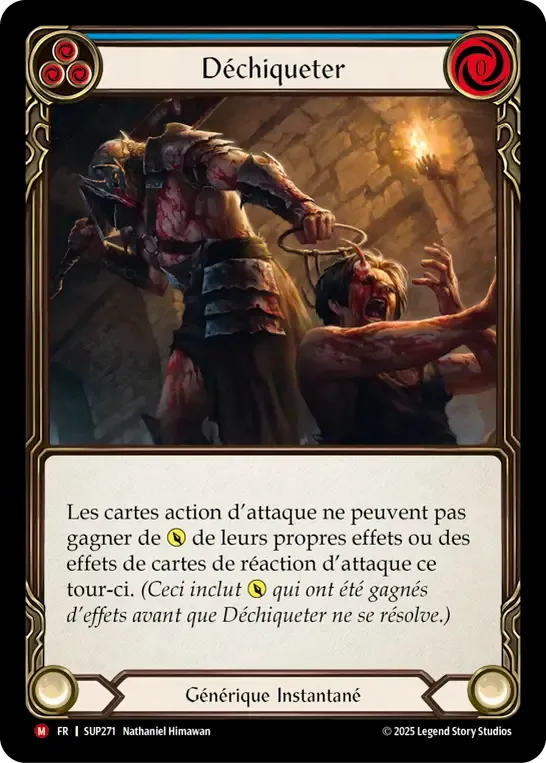 Déchiqueter — Super Slam — Flesh and Blood