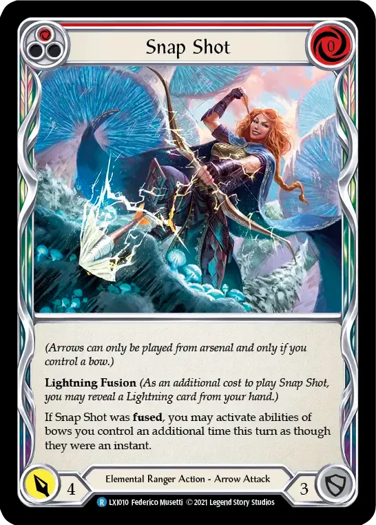 Snap Shot (Red) — Lexi - Blitz Deck — Flesh and Blood