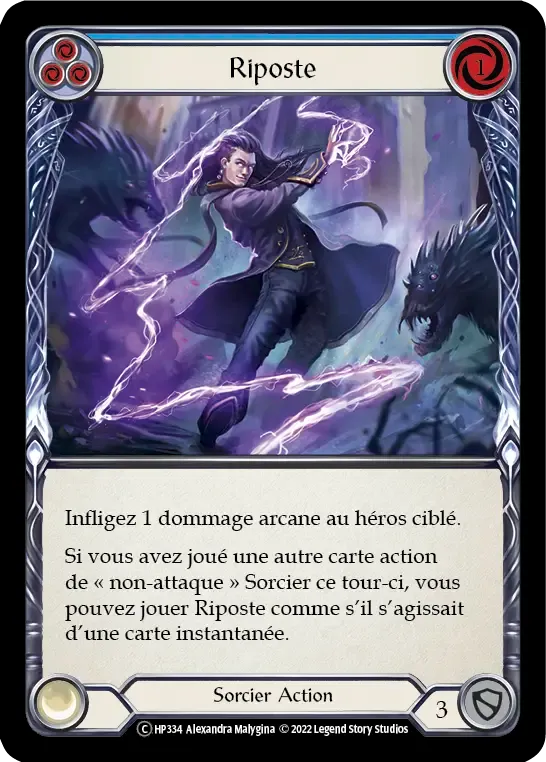 Riposte from History Pack 1 - Black Label - Flesh and Blood