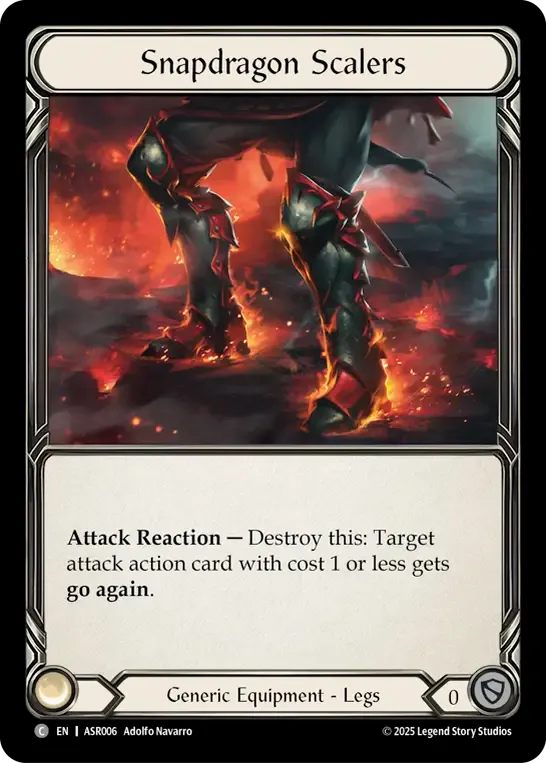 Snapdragon Scalers — Armory Deck - Ira, Scarlet Revenger — Flesh and Blood