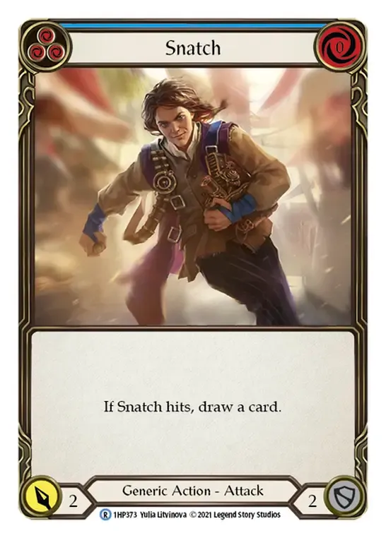 Snatch (Blue) — History Pack 1 — Flesh and Blood