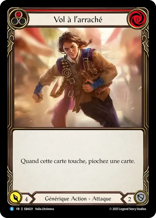 Vol à l’arraché — Silver Age Chapter 3 - Briar — Flesh and Blood