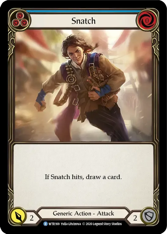 Snatch (Blue) — Welcome to Rathe - Unlimited — Flesh and Blood