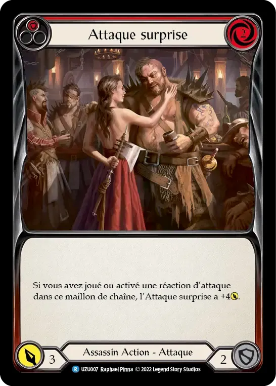 Attaque surprise — Uzuri - Blitz Deck — Flesh and Blood