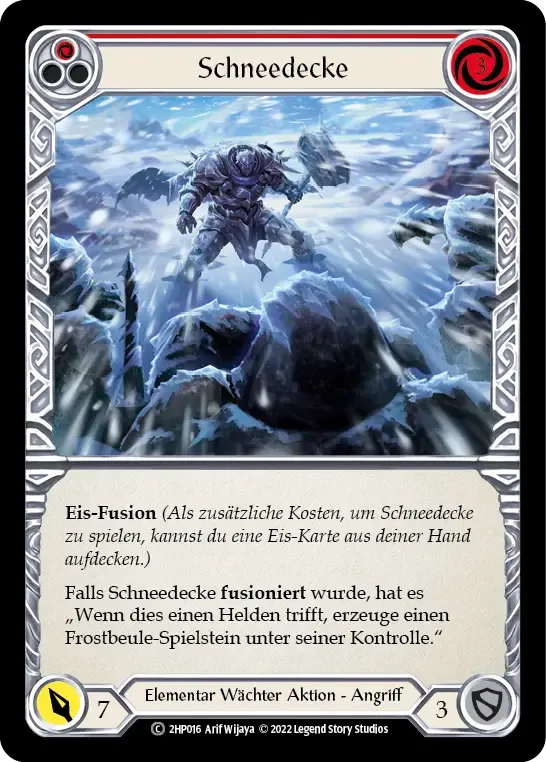 Snow Under (Red) — History Pack 2 - Black Label — Flesh and Blood