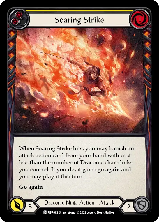 Soaring Strike (Yellow) — Uprising — Flesh and Blood
