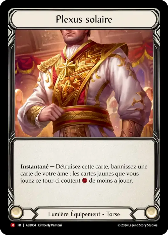Plexus solaire — Armory Deck - Ser Boltyn, Breaker of Dawn — Flesh and Blood