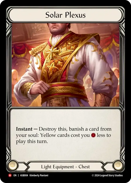 Solar Plexus — Armory Deck - Ser Boltyn, Breaker of Dawn — Flesh and Blood