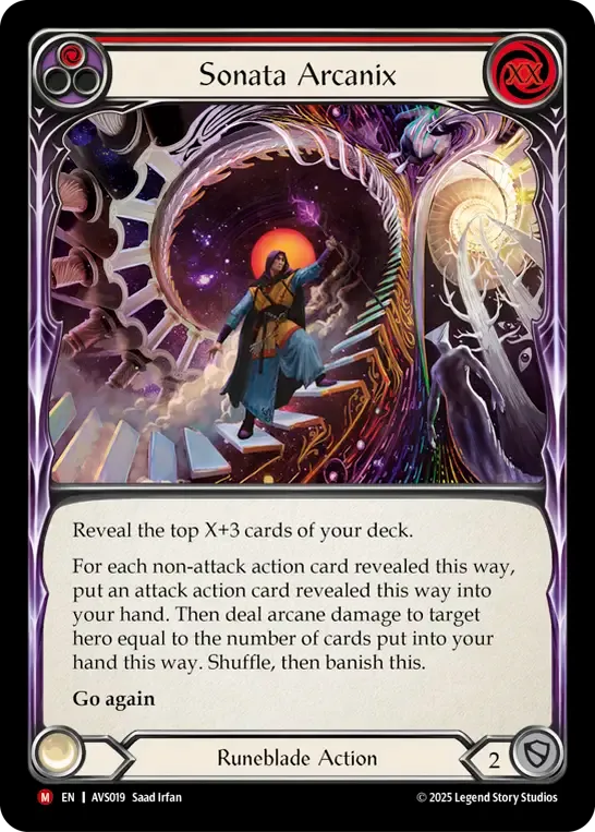 Sonata Arcanix — Armory Deck Legends - Viserai, Rune Blood — Flesh and Blood
