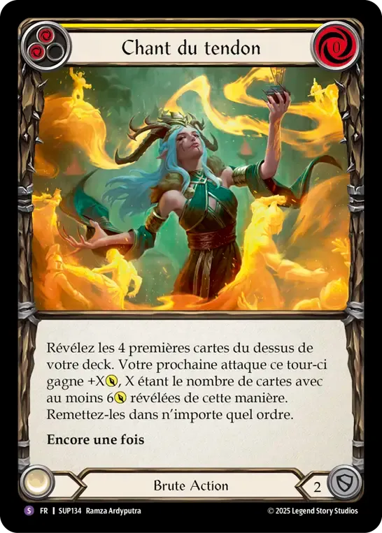Chant du tendon — Super Slam — Flesh and Blood