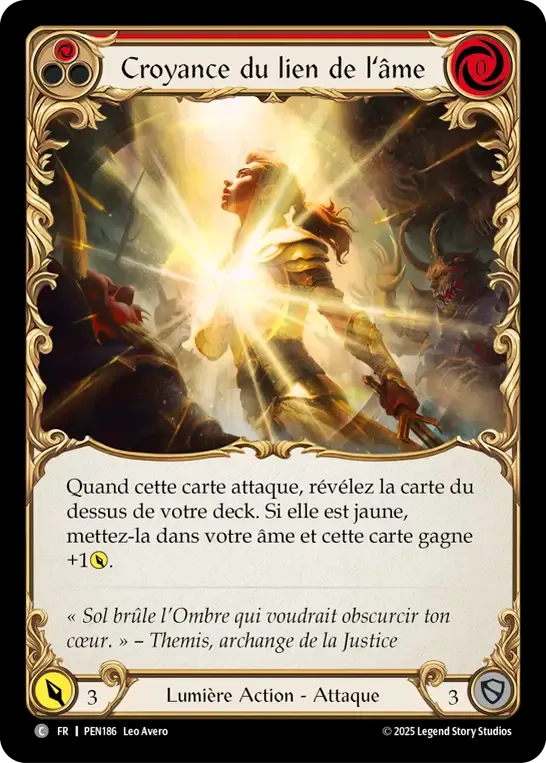 Soul Bond Belief (Red) — Compendium of Rathe — Flesh and Blood