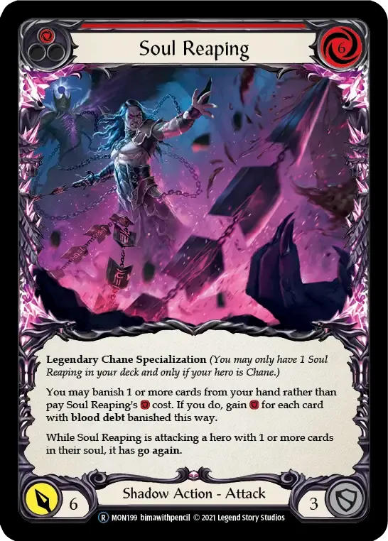 Soul Reaping (Red) from Monarch - Unlimited - Flesh and Blood
