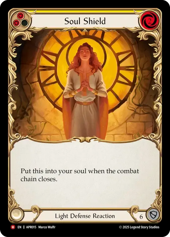 Soul Shield — Armory Deck Legends - Prism Sculptor of Arc Light — Flesh and Blood