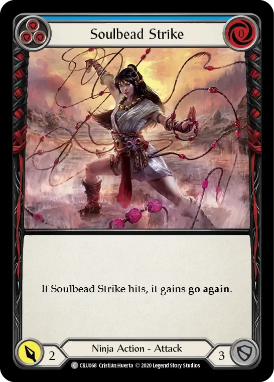 Soulbead Strike (Blue) — Crucible of War — Flesh and Blood