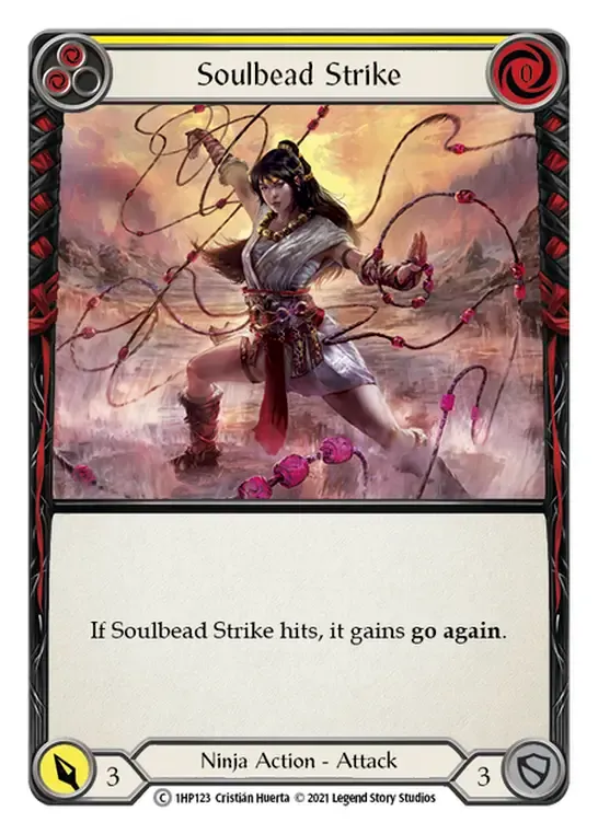 Soulbead Strike (Yellow) — History Pack 1 — Flesh and Blood