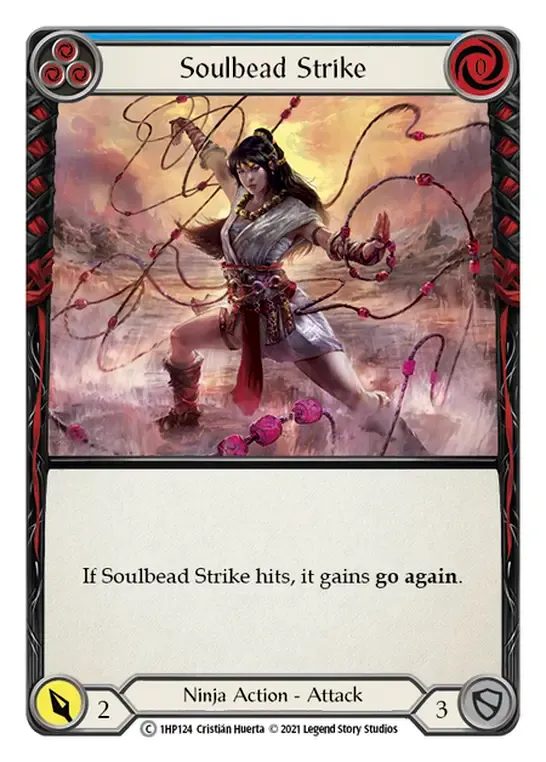 Soulbead Strike (Blue) from History Pack 1 - Flesh and Blood