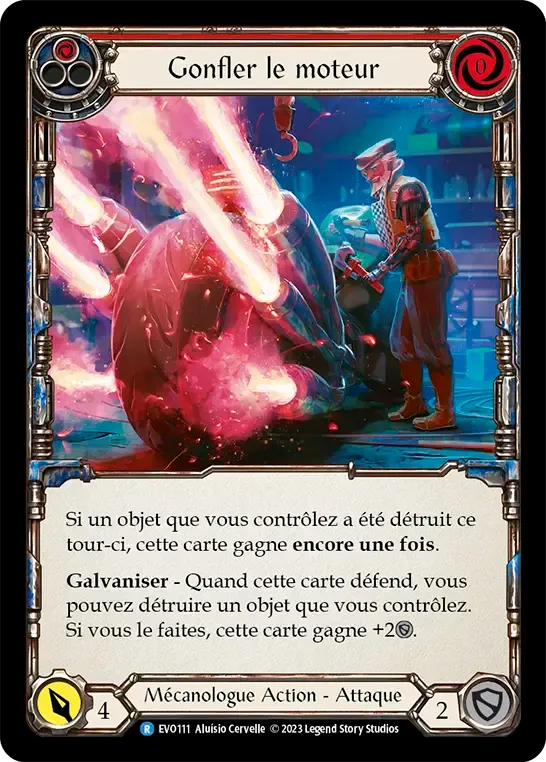 Gonfler le moteur — Bright Lights — Flesh and Blood