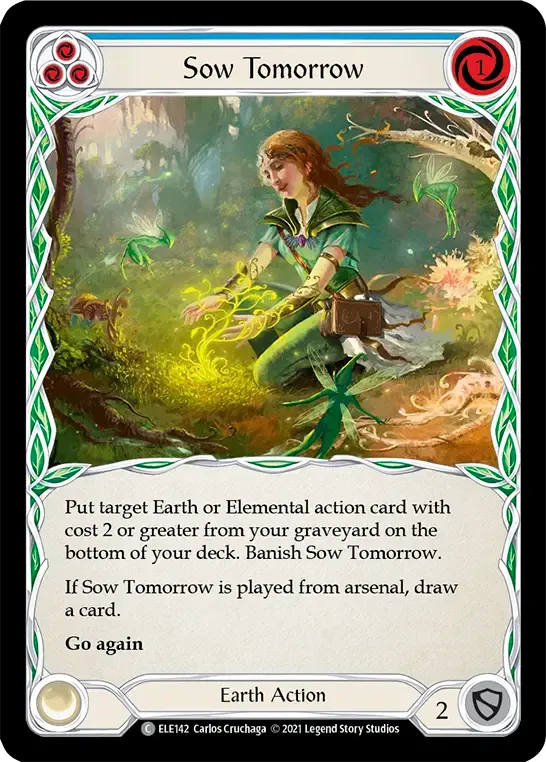 Sow Tomorrow (Blue) — Tales of Aria — Flesh and Blood