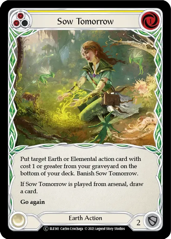 Sow Tomorrow (Yellow) — Tales of Aria - Unlimited — Flesh and Blood