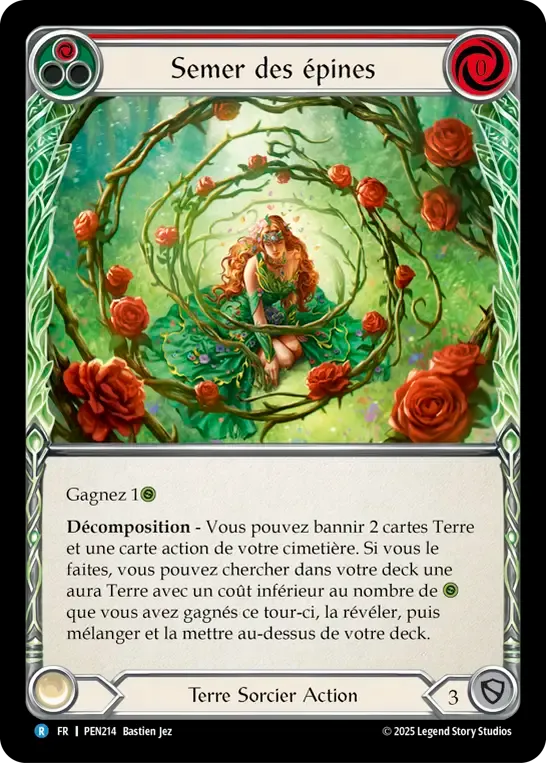 Sowing Thorns (Red) — Compendium of Rathe — Flesh and Blood