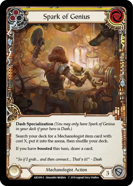 Spark of Genius — Arcane Rising — Flesh and Blood