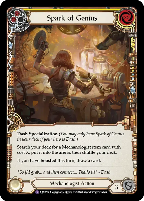 Spark of Genius — Arcane Rising - Unlimited — Flesh and Blood