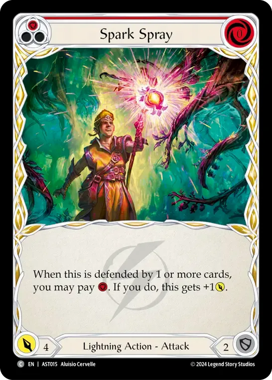 Giclée d’étincelles — Armory Deck - Aurora, Shooting Star — Flesh and Blood