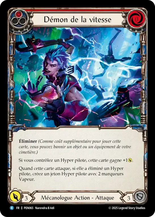Démon de la vitesse — Compendium of Rathe — Flesh and Blood