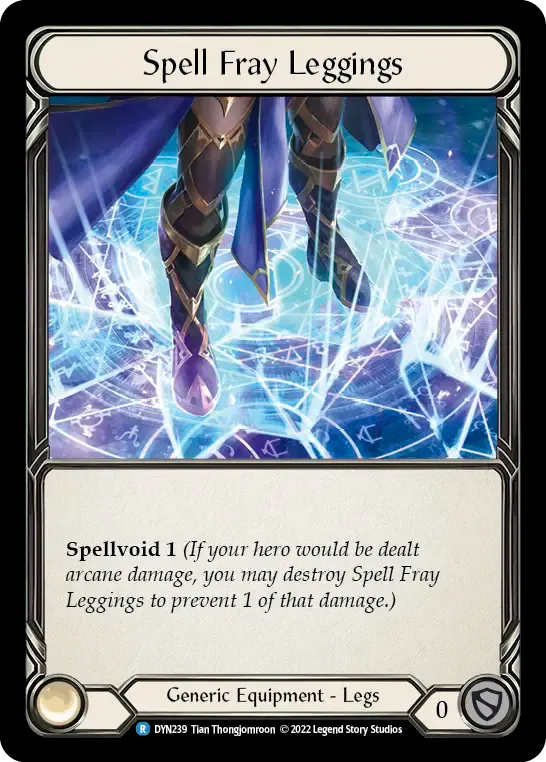 Spell Fray Leggings — Dynasty — Flesh and Blood