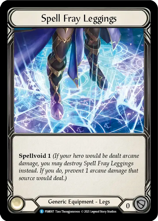 Spell Fray Leggings — Prism - Blitz Deck — Flesh and Blood