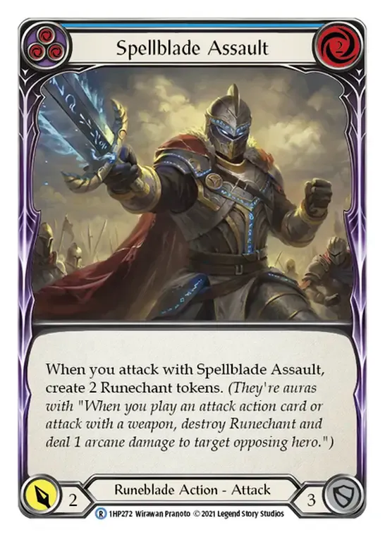 Spellblade Assault (Blue) — History Pack 1 — Flesh and Blood
