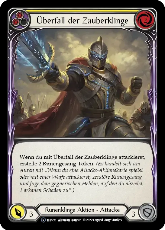 Spellblade Assault (Yellow) from History Pack 1 - Black Label - Flesh and Blood