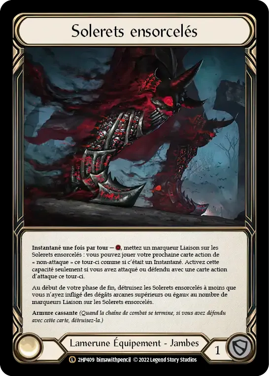 Solerets ensorcelés — History Pack 2 - Black Label — Flesh and Blood