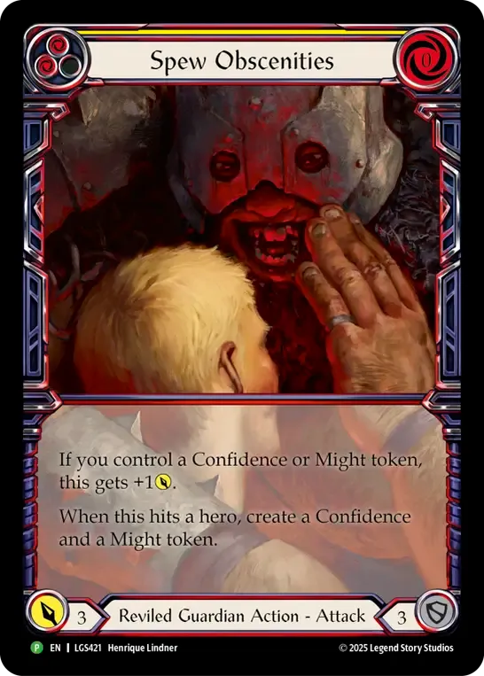 Spew Obscenities — Flesh and Blood: Promo Cards — Flesh and Blood