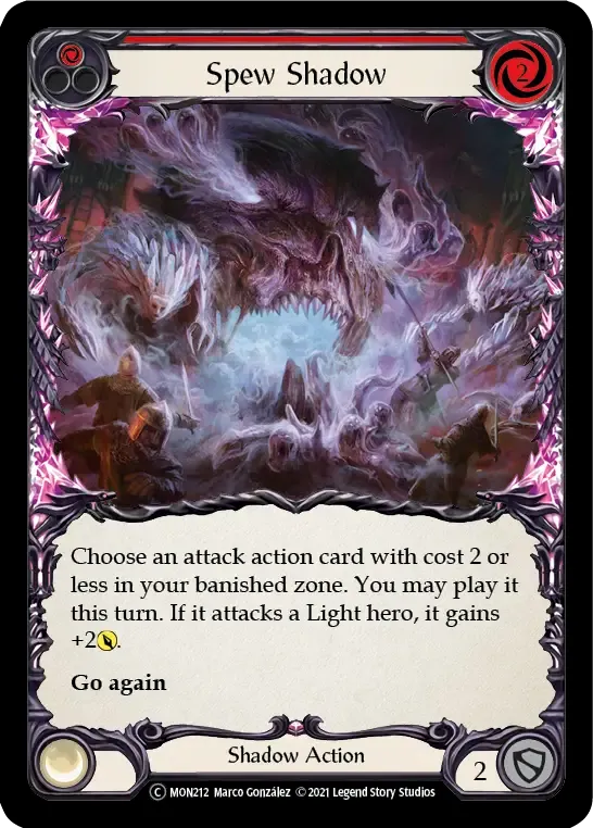 Spew Shadow (Red) from Monarch - Unlimited - Flesh and Blood