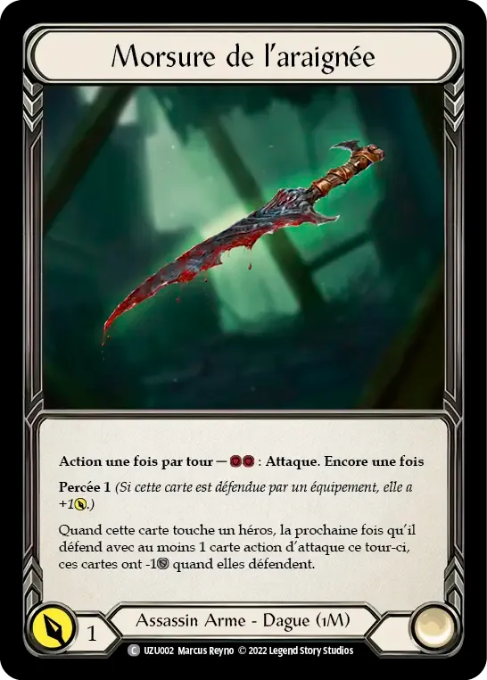 Morsure de l’araignée — Uzuri - Blitz Deck — Flesh and Blood