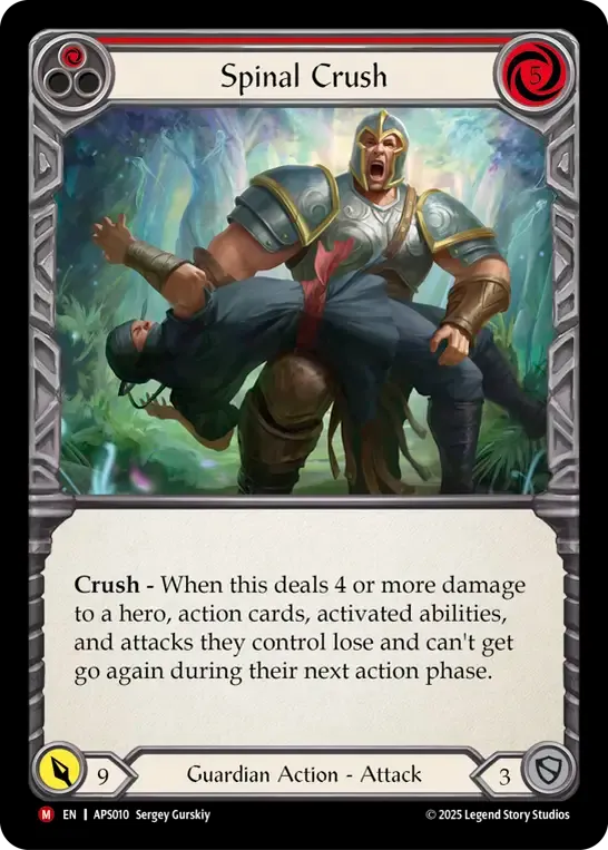 Spinal Crush — Armory Deck - Pleiades, Superstar — Flesh and Blood
