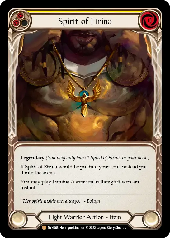 Spirit of Eirina from Dynasty - Flesh and Blood