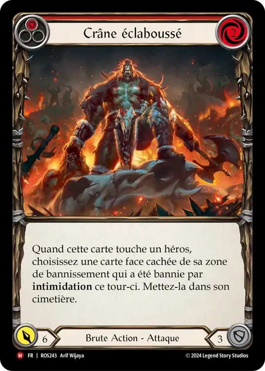 Crâne éclaboussé — Rosetta — Flesh and Blood