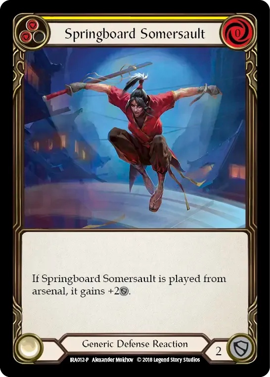 Springboard Somersault — Ira Welcome Deck (2018) — Flesh and Blood