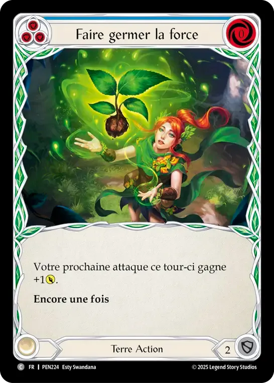 Sprout Strength (Blue) — Compendium of Rathe — Flesh and Blood