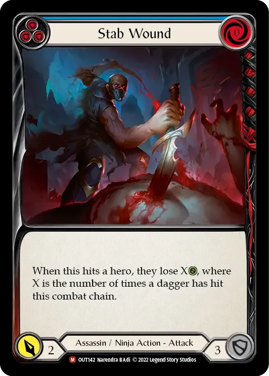 Stab Wound — Outsiders — Flesh and Blood