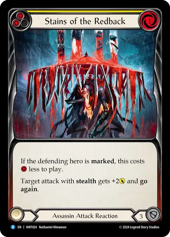 Taches du Dos rouge — The Hunted — Flesh and Blood