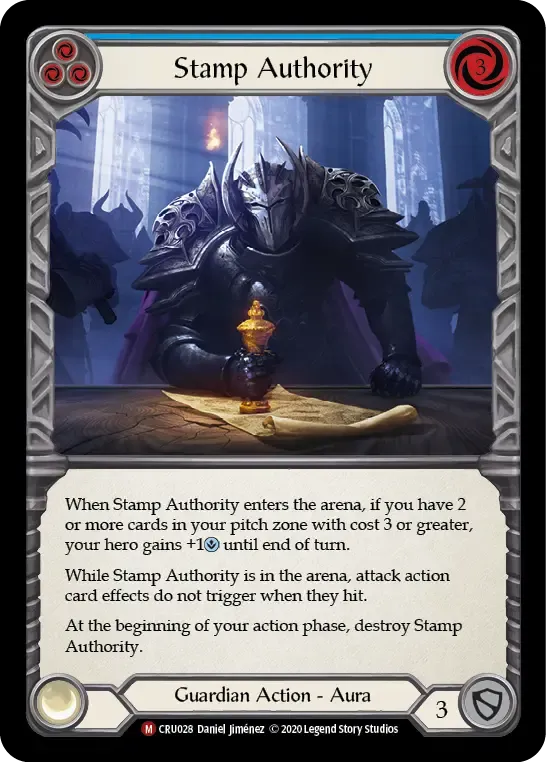 Stamp Authority — Crucible of War — Flesh and Blood