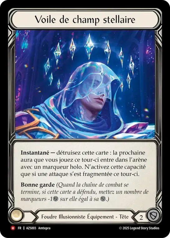 Voile de champ stellaire — Armory Deck - Zyggy Starlight — Flesh and Blood